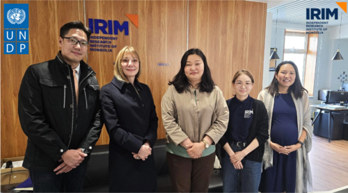 Strengthening Collaboration: UNDP Mongolia Representatives Visit IRIM